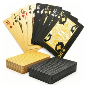 Black & Gold Playing Card Set