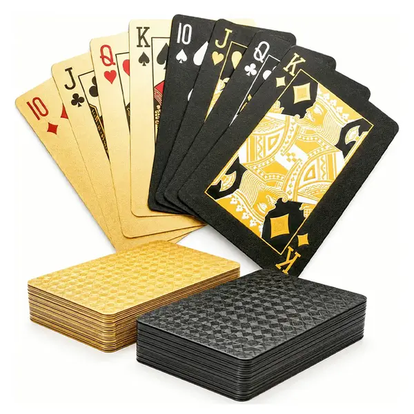 Black & Gold Playing Card Set