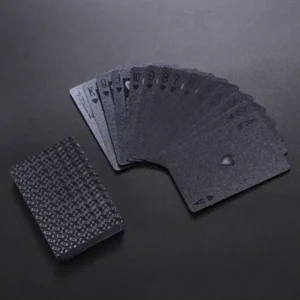 Matte Black Playing Cards